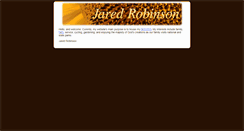 Desktop Screenshot of jaredrobinson.com